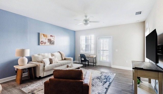 Landing | Beautiful 2BD, Pool, Yoga Studio