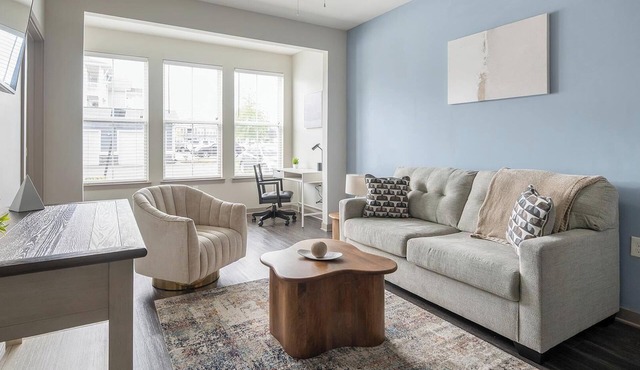Landing | Chic 1BD, Yoga Studio, Clubhouse