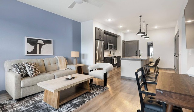 Landing | Modern 1BD, Game Room, Yoga Studio