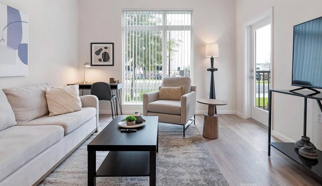 Landing | Modern 1BD, Pool, Yoga Studio