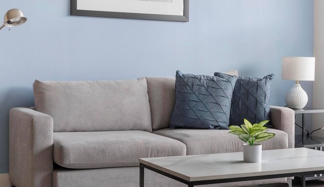 Landing | Modern 2BD, Courtyard, Gym