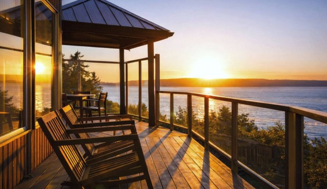 Langley Oasis with Beach Access, Yoga Studio, and Chefs Kitchen