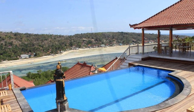 Lanussa Hill Villa. Top Hill Villa with Sea Views