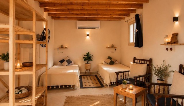 Lara's studio in Dahab