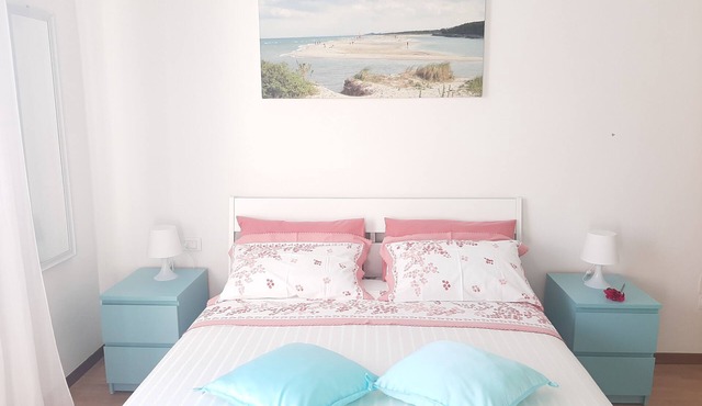 Large and bright, a stone's throw from the castle, balcony, FREE WIFI, A/C, parking space