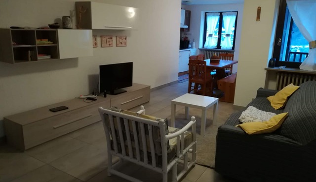 Large and bright three-room apartment