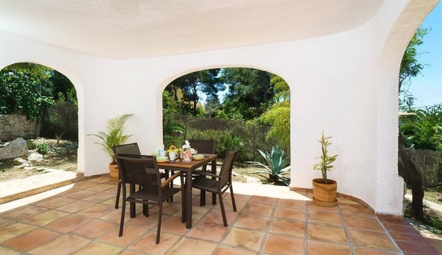Large and nice villa with private pool in Javea, on the Costa Blanca, Spain for 4 persons