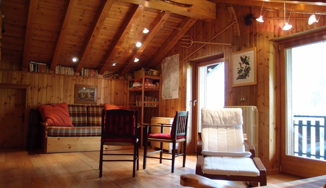Large and welcoming attic in Valtournenche