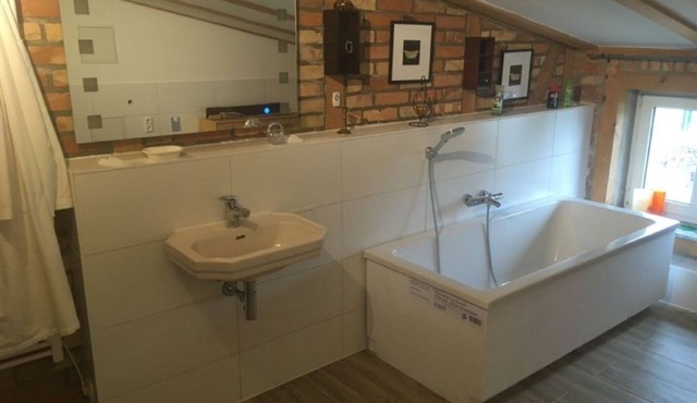 Large apartment on the Baltic Sea in Bentwisch