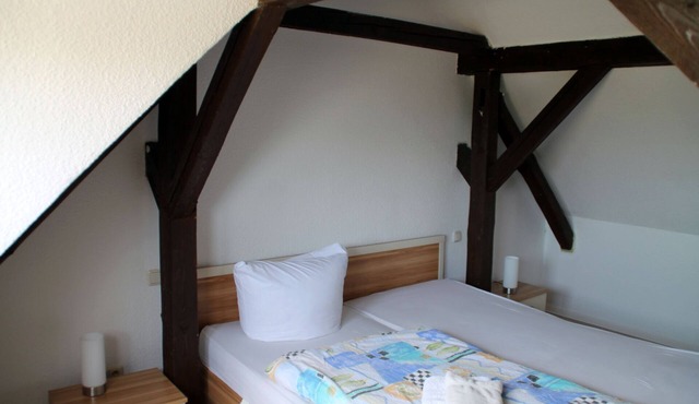 Large (attic) apartment in a quiet location