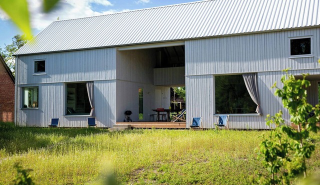 Large barn house on Waidenhain in the Uckermark