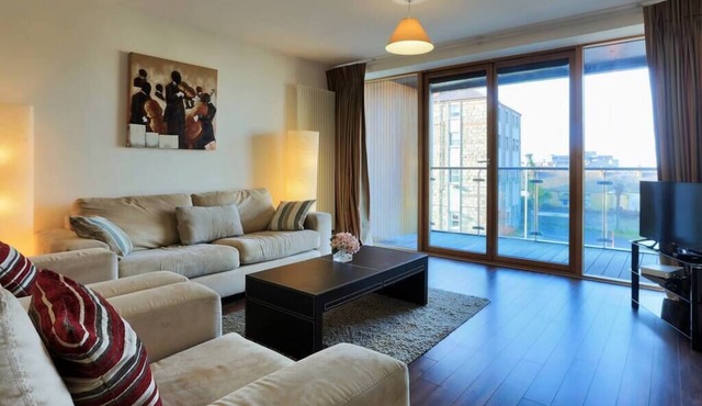 Large Bright Apartment by Dun Laoghaire Harbour