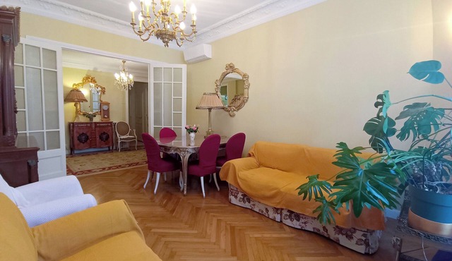 Large, bright apartment in the heart of Nice