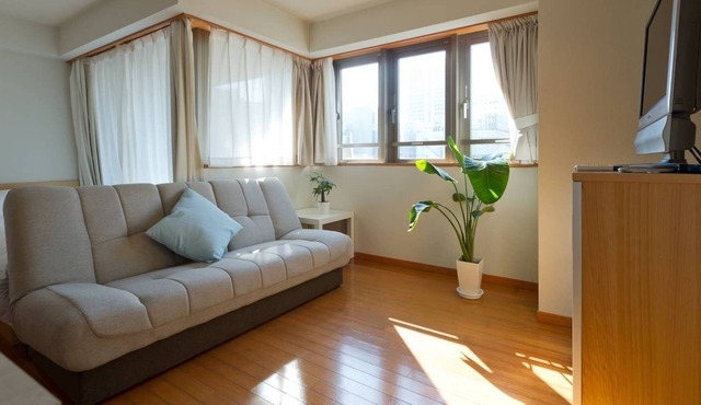 Large Cozy Studio at Central: 1 minute from Akabanebashi Station, a super comfortable room in quiet Azabu