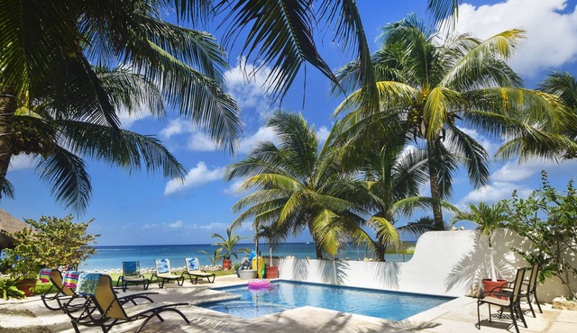 Large Groups , Beachfront Villas with Pools, Staff