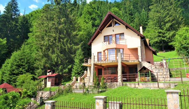 Large mountain holiday villa with magnificent views, Brasov