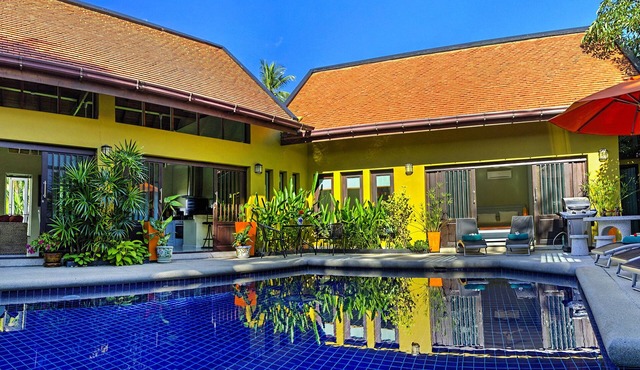 Large salt water Pool, jetted Plunge pool, Meditation/Yoga Room, Car-5 Min Lamai
