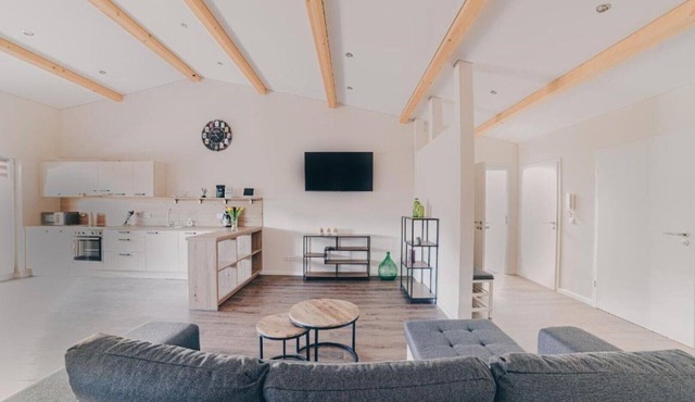 Large spacious vacation apartment with balcony and three bedrooms in the Allgäu