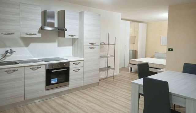 Large two-bedroom, two-bath, 5-bed apartment near beach and center.
