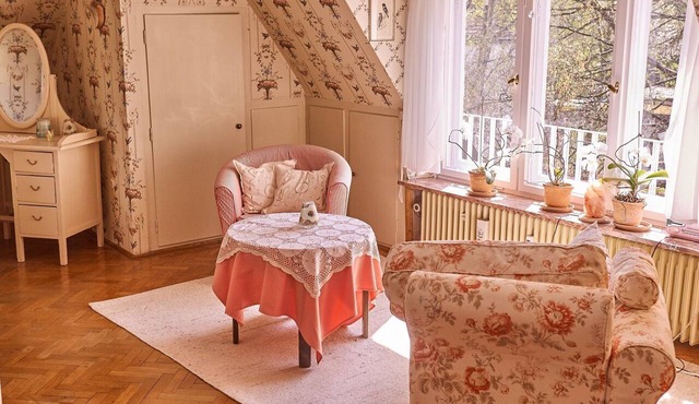Large vacation home (121sqm) in a central, quiet location with balcony