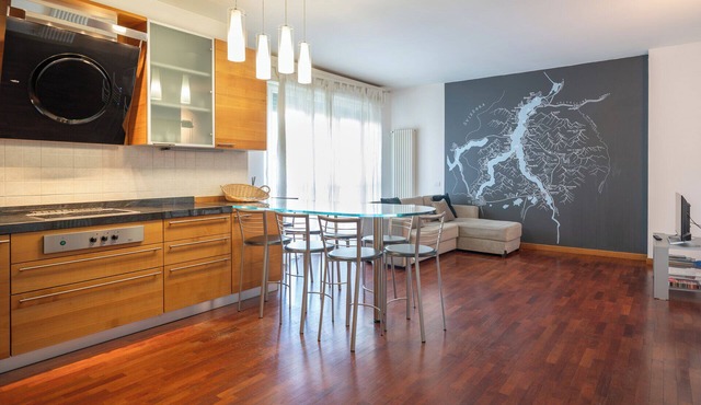 Large well-equipped apartment near Como lake