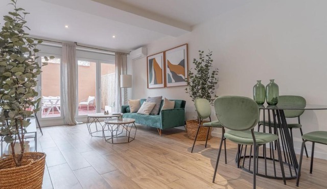 Large with terrace- 2Bd 1.5Bth- Plaza Castilla