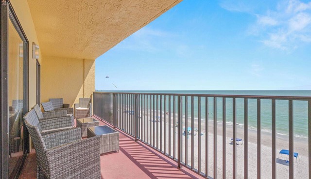 🌊 Las Brisas #407 — Spacious 3BR Gulf Front Condo with Balcony & Beach Views