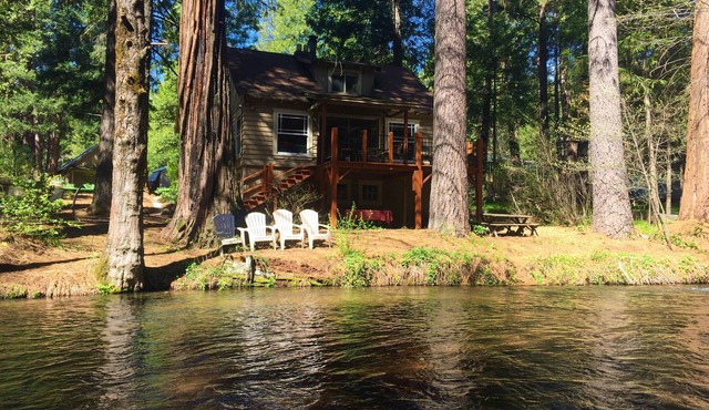 Lassen Creek-Side 4 Bedroom Home with Giant Sequoias Pines & Cedars