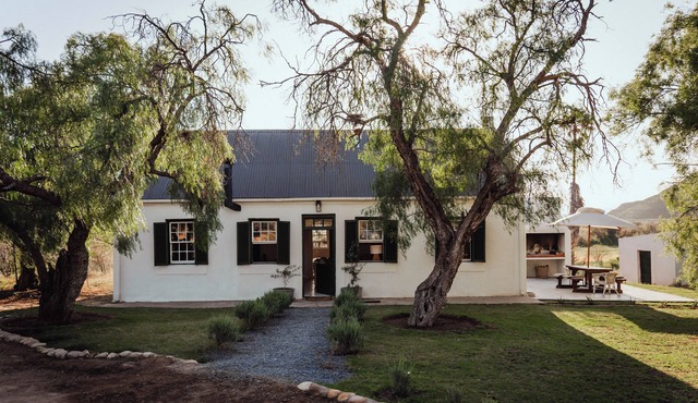 Late 1800s Renovated Cottage on a Working Ostrich Farm in the Klein Karoo