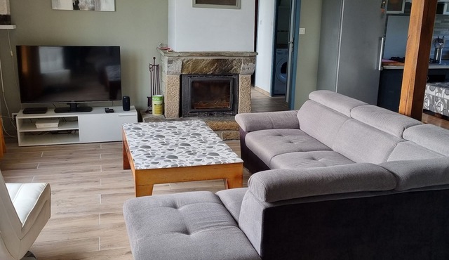 Le Bas de Clibec, 8-person house near the beach