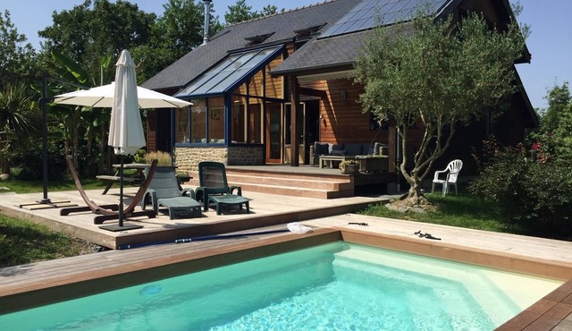 LE CABANON BRETON - Ecogîte with SWIMMING POOL near SAINT-MALO, MONT-ST-MICHEL