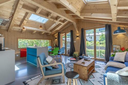 Le Chalet d'Alice Vue MontBlanc