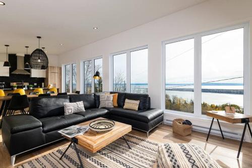 Le Charmant- Magnifique vue sur le fleuve Spa-Sauna