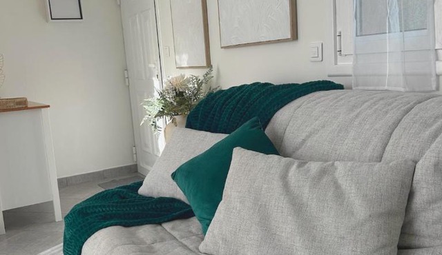 Le cocon bleu, duplex cosy et lumineux