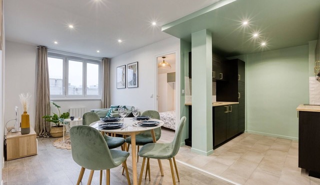 Le Colbert - Appt moderne pour 4 voyageurs