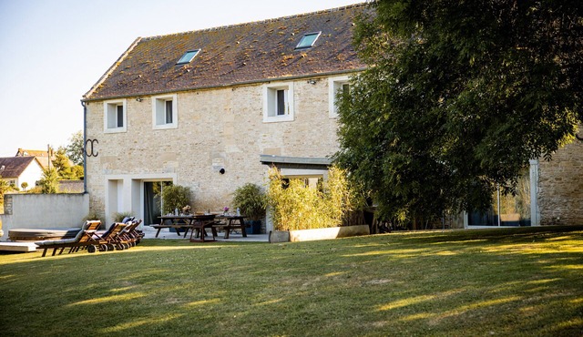 Le Colombier in the Countryside – 12 Guests, Nordic Bath