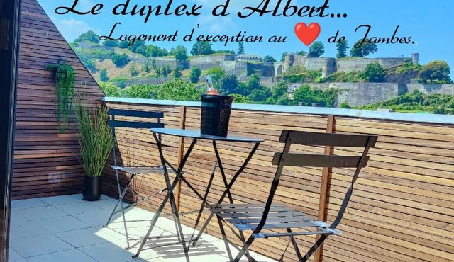 Le duplex d'Albert logement d'exception à Namur