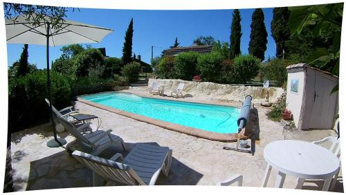 Le Moulin du Christ,villa avec piscine