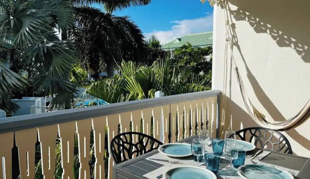 Le Palmier Bleu, Cocon Tropical, Plage & Piscines