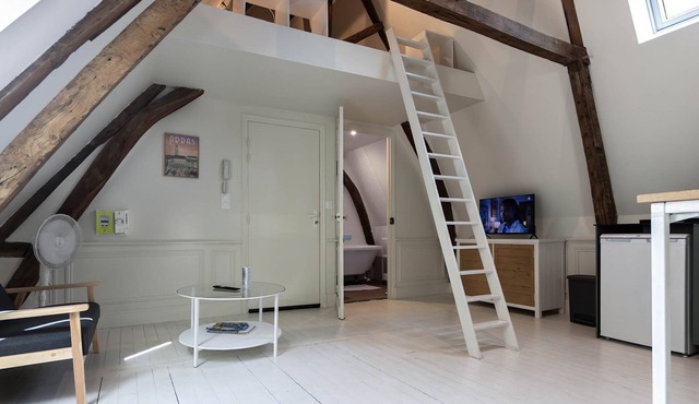 Le perchoir, studio avec mezzanine