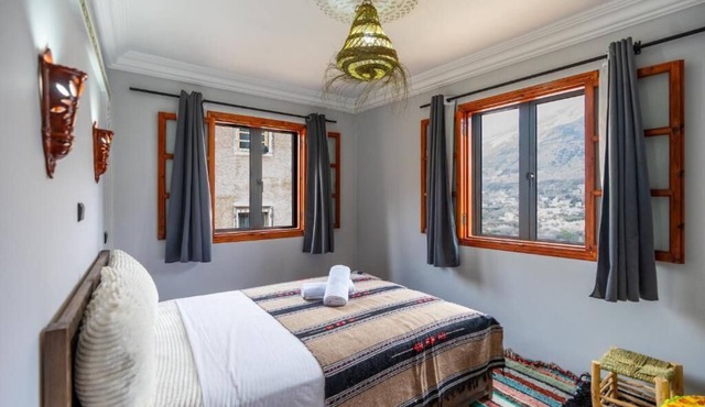 Le Reflet D'Imlil - Double Room with Private Bathroom