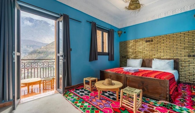 Le Reflet D'Imlil - Double or Twin Room with Mountain View