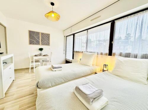 Le Rev'Aix Balcon et Parking Prive