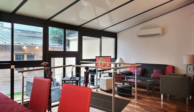 Le Richebourg: 3ch, Hypercentre, Garage, Sauna,