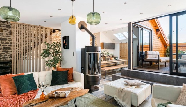 Le Rooftop Loft premium 3 chambres avec terrasse & parking en centre-ville de Saint-Étienne