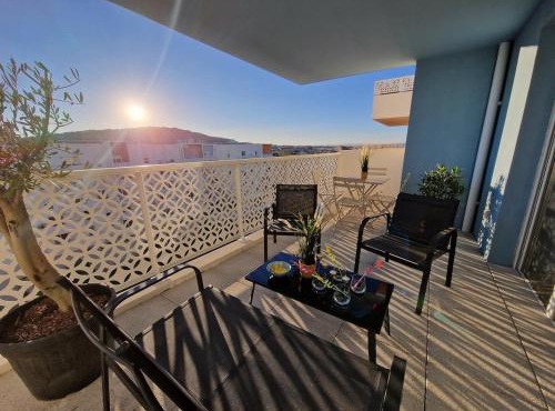LE SAINT CLAIR, Superbe Appartement Neuf, Terrasse, Vue Mer, Parking Climatisation