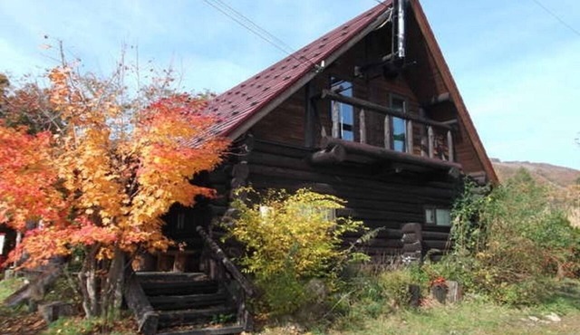 Lend a quiet forest log house and enjoy the spacio/Kameda-gun Hokkaidō