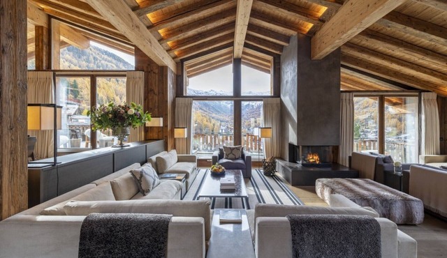 *LES ANGES - FULLY CATERED 7 BEDROOM CHALET WITH STAFF - WORLDS BEST CHALET