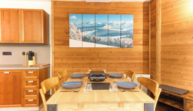 Les Granges - Terrasse - Vue Mont.Blanc