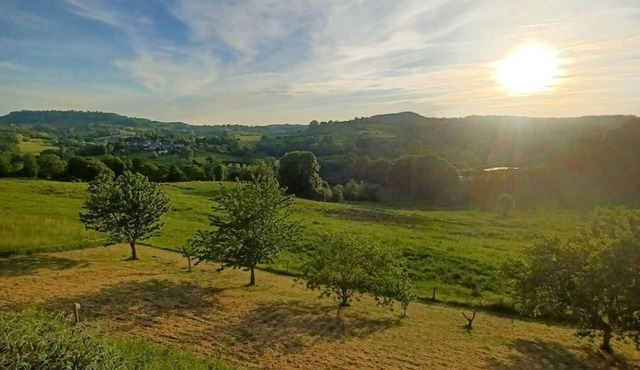 Les Hauts Verts: Contemporary gîte with exceptional panoramic view